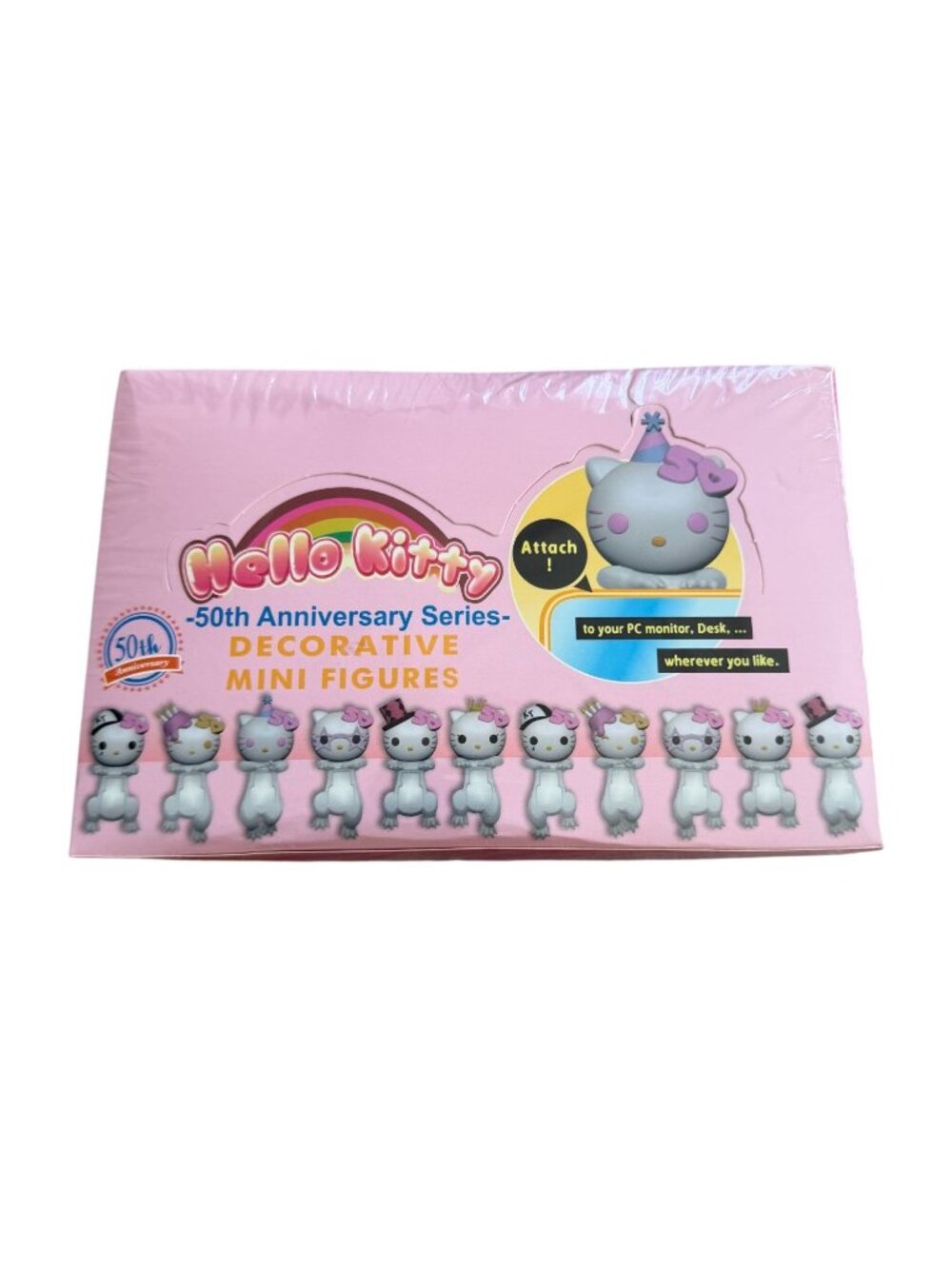 HELLO KITTY 50th Anniversary Series Decorative Mini Figures set NEW NIB